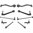 Front Tie Rods Sway Bar Control Arm Set for 2010-2015 Chevrolet Camaro 10 Pcs