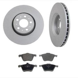 For Volvo 03-10 XC90 Only With 317MM 12.4 Inch Front Brake Rotors Brake Pads