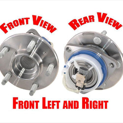 For 01-04 Buick Regal (2) Front Hub Bearing w/ 4 Wheel ABS