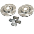 For 09-19 Nissan 370Z With Nismo 355MM 4 Piston Caliber Brake FRONT Rotors Pads