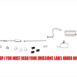 96-99 SL1 Series SOHC Pipe Converter Exhaust System Fed Emiss READ YOUR LABEL