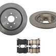 For 09-13 Infiniti FX50 With Nismo 350MM 4 Piston Caliber Brake REAR Rotors Pads