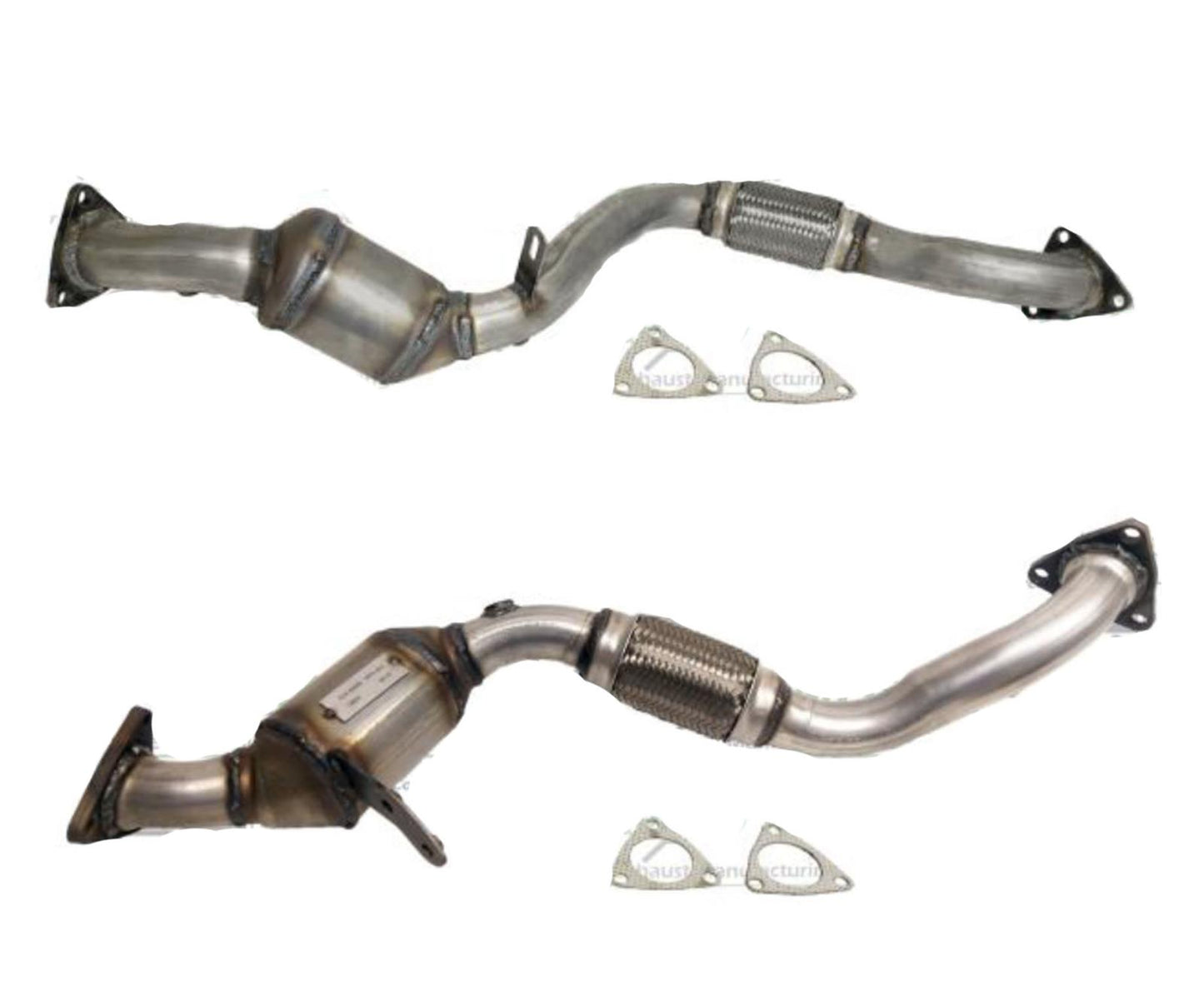 Tubo flexible izquierdo y derecho con convertidor catalítico para Porsche Cayenne 3.6L 08-10