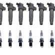 Direct Ignition Coils W Platinum Spark Plugs 12pc For Hyundai Sonata 06-08 3.3L