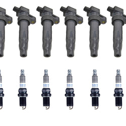 Direct Ignition Coils W Platinum Spark Plugs 12pc For Hyundai Sonata 06-08 3.3L