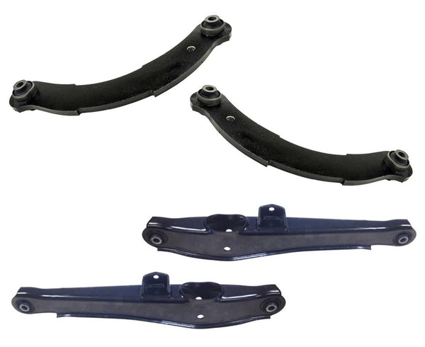 Rear Upper & Lower Control Arms for Mitsubishi 2008-2017 Lancer REAR of CAR