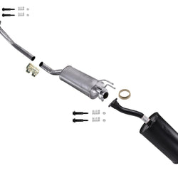 Juntas de silenciador de tubo de extensión del sistema de escape para 05-06 tipo S Acura RSX tipo S