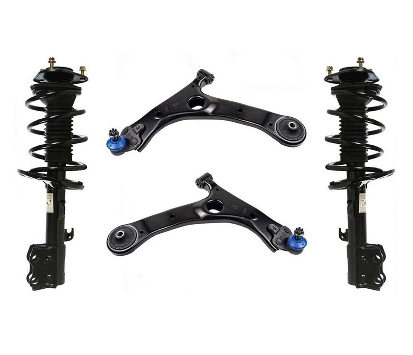 Front Coil Spring Struts Control Arms With Ball Joints For Toyota Corolla 14-19