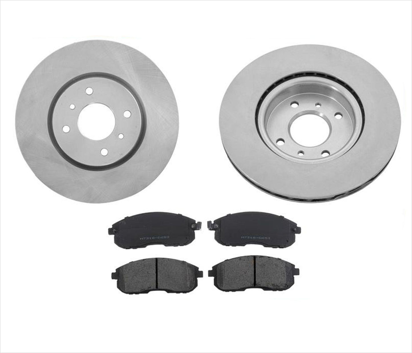 Pastillas de rotores delanteros, sistema Cal Brembo de 4 pistones para Nissan Sentra SE-R SpecV 04-06