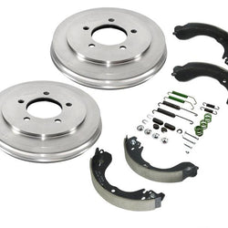 Nuevo freno Nuevos tambores y zapatas de freno Resortes Kit de 4 piezas para Jeep Patriot Compass 07-17