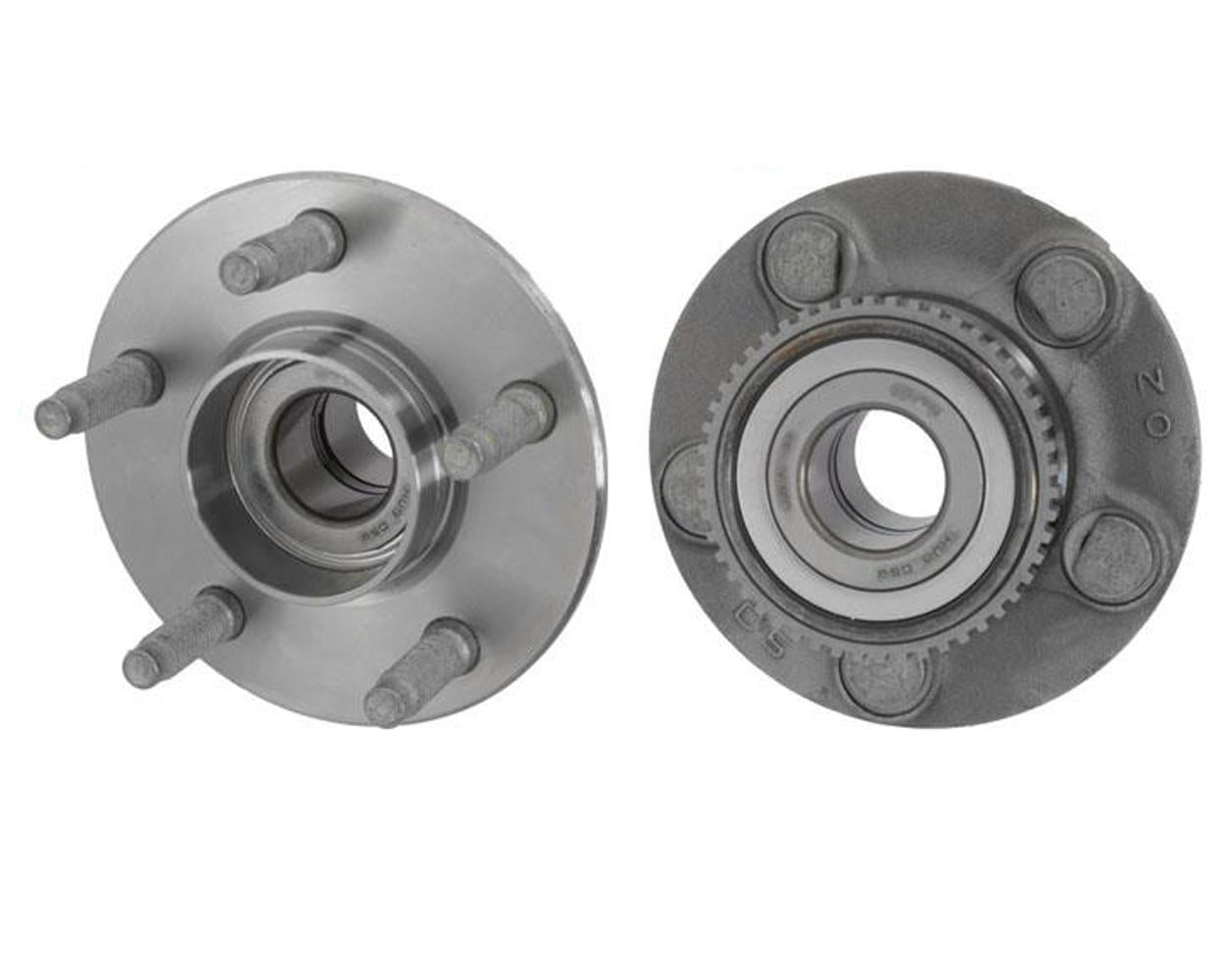 Rear Wheel Hub Bearings for Ford Taurus with 4 Wheel ABS & Rear Drums 01-07