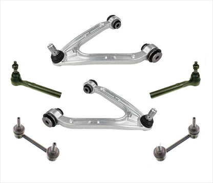 Front Upper Control Arm W/ Ball Joints Tie Rods & Sway Bar Links For H3 07-2010