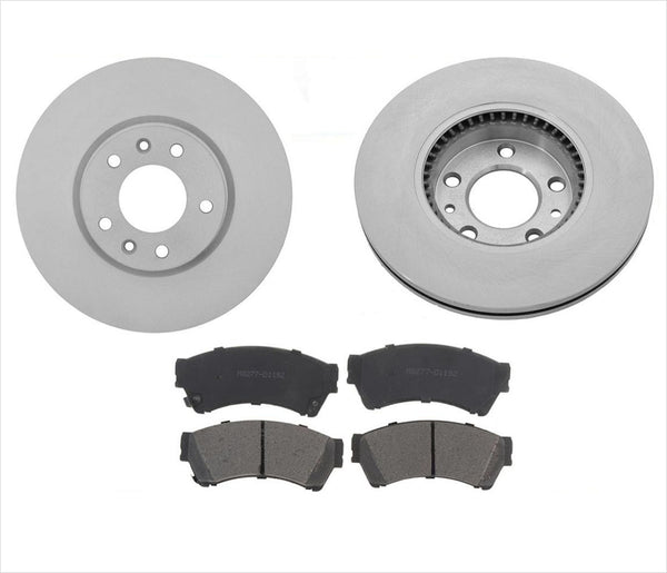 Fits For 06-12 Ford Fusion Front Brake Rotors & Ceramic Brake Pads