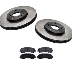 Almohadillas delanteras y rotores para Nissan Rogue 2014-2017 con asientos de 3 filas