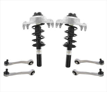 Front Non Electronic Coil Struts & Upper Control Arms for Audi A4 09-15 6pc Kit