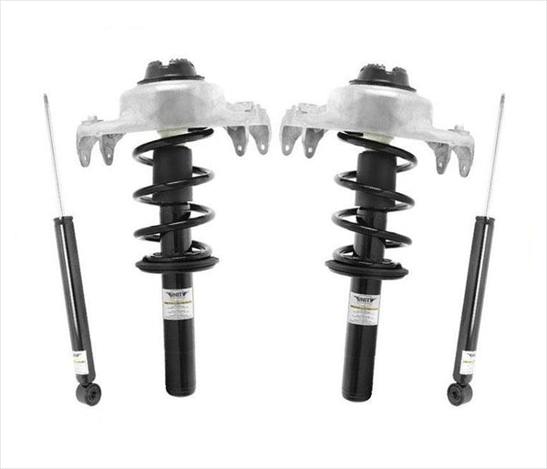 Front Non Electronic Coil Spring Struts Rear Shocks for Audi A4 09-16