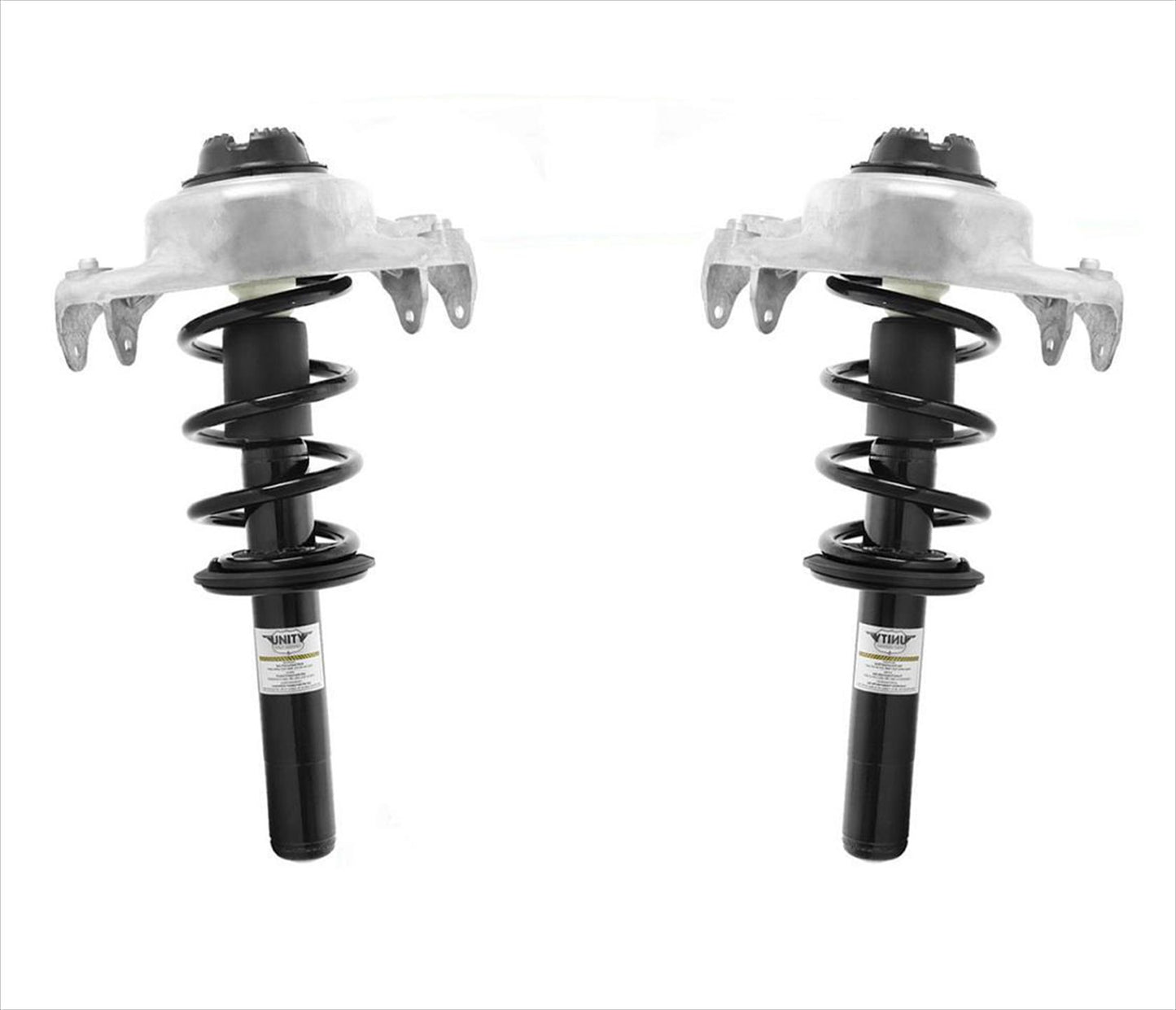 Front Complete Non Electronic Coil Spring Struts Up Mounts For 09-16 Audi A4
