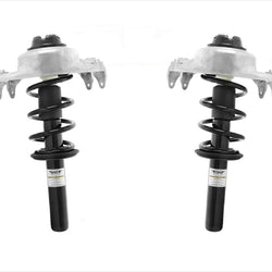Front Complete Non Electronic Coil Spring Struts Up Mounts For 09-16 Audi A4