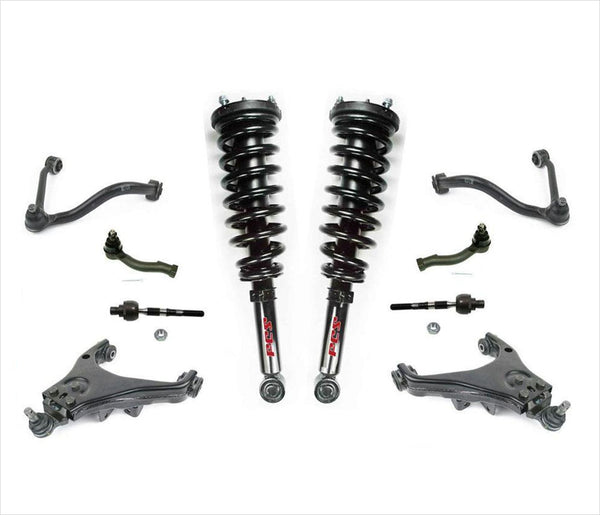 For 03 4x4 Sorento F Complete Units Coil Spring Struts Control Arms Tie Rods 10p