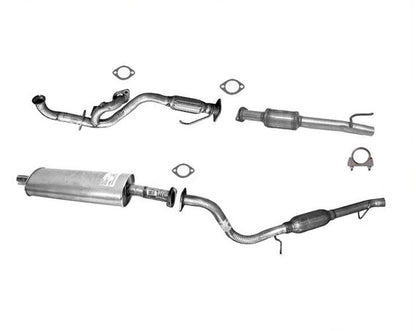 Exhaust Flex Pipe Coverter Muffler Tail Pipe for Ford Escape 3.0L 2005-2006