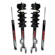 100% New Front Struts & Rear Shocks Rear Wheel Drive for Dodge Charger 3.6 14-18