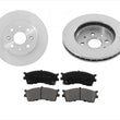 Front Disc Brake Rotor and Ceramic Brake Pads fits for Kia Rio 2003-2005