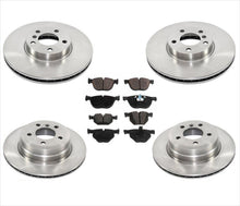 Compatible con BMW X5 3.0L Gasolina de 2007-2018 Discos y Pastillas de Freno Delanteros y Traseros - Photo 1