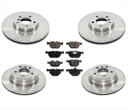 Compatible con pastillas de freno y rotor de freno delantero y trasero con motor de gasolina BMW X5 3.0L 2007-2014.