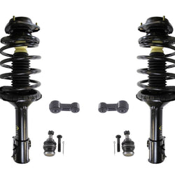 Frt Coil Spring Struts for 93-01 Subaru Impreza All Wheel Drive WITHOUT ABS 6pc