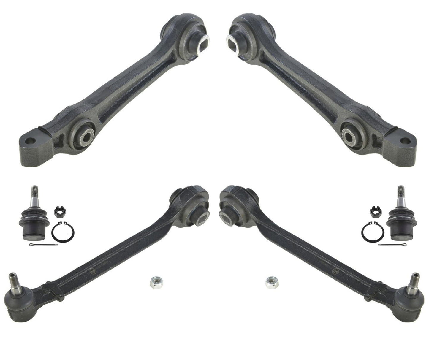 Lower Control Arms Ball Joints for 06-10 Charger 300 SRT8 6.1 Rear Wheel Drive