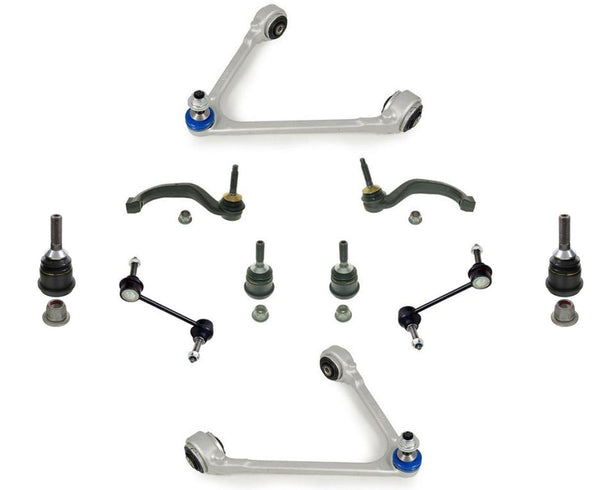 For 02-05 Ford Thunderbird Chassis Kit Upper Control Arms Tie Rods Ball Joints