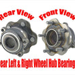 REAR Wheel Hub Bearings All Wheel Drive for Infiniti QX60 14-19 REF 43202-3JA0B