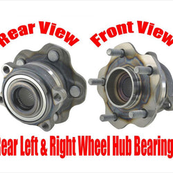 REAR Wheel Hub Bearings All Wheel Drive for Infiniti QX60 14-19 REF 43202-3JA0B