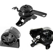 New Set of Engine Mounts 3pc Kit Manual Transmission for Toyota COROLLA 98-02