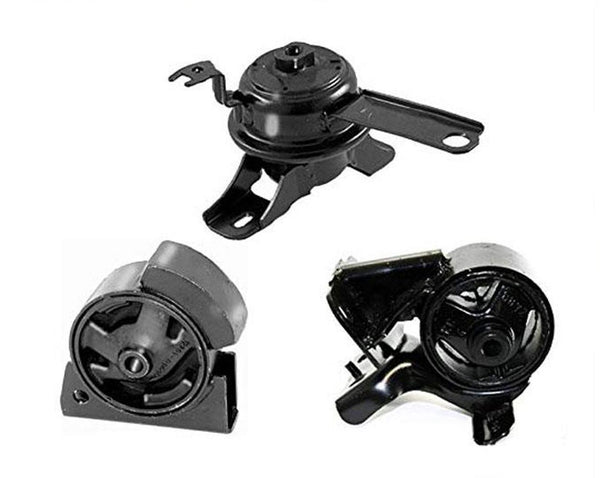 New Set of Engine Mounts 3pc Kit Manual Transmission for Toyota COROLLA 98-02