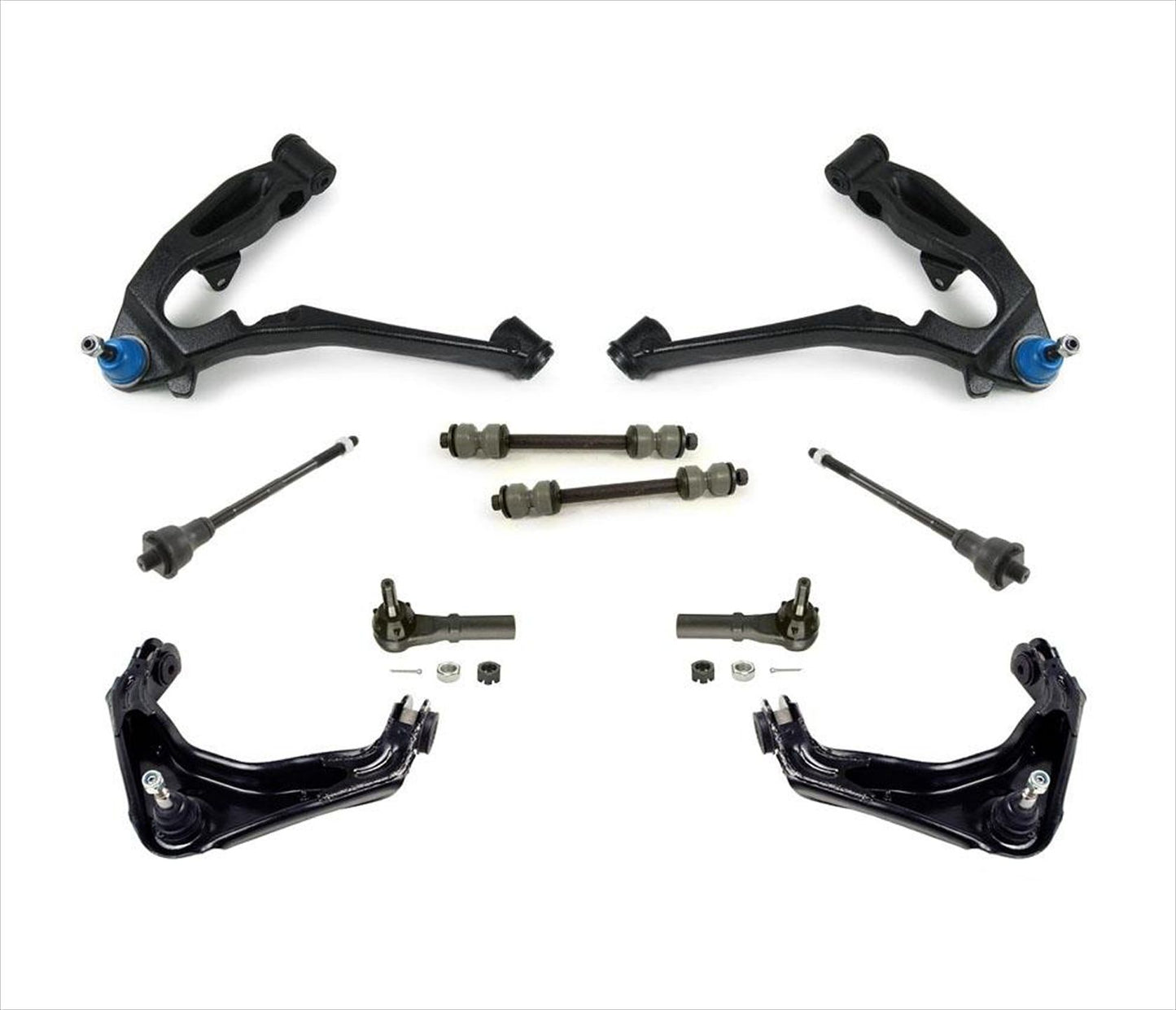 Barras de acoplamiento delanteras de 4 brazos de control para CHEVROLET 01-07 SILVERADO 1500 HD solamente
