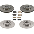 Fits For 94-2000 Mazda Miata MX-5 10 Inch Front & 9 3/4 Inch Rear Rotors & Pads