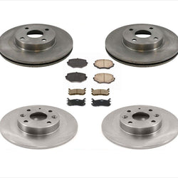 Fits For 94-2000 Mazda Miata MX-5 10 Inch Front & 9 3/4 Inch Rear Rotors & Pads