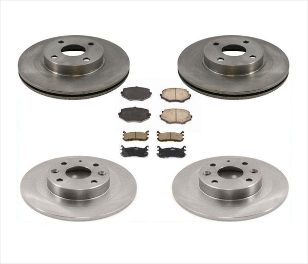 Fits For 94-2000 Mazda Miata MX-5 10 Inch Front & 9 3/4 Inch Rear Rotors & Pads