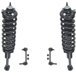 For 05-15 4 Wheel Drive Toyota Tacoma Front Coil Spring Strut and Mounts 4Pc Kit