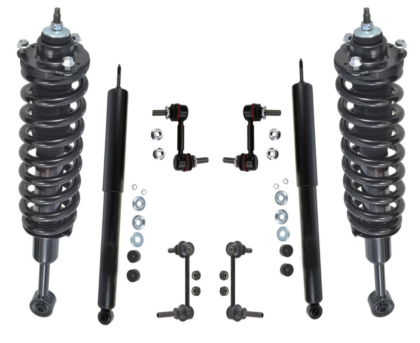 Front Spring Strut Rear Shocks for Toyota Tacoma 4 Wheel Drive 05-15 8pc Kit