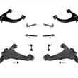Kit de chasis de 10 piezas, brazos de control con rótulas para Tundra 07-18 Sequoia 08-18
