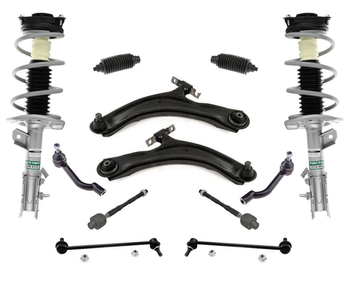 Barra de acoplamiento de brazos de control inferior con puntales delanteros para Nissan Rogue 2013-15 estilo de carrocería antiguo
