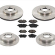 Para 09-10 Clubman Base (sin modelo S) Rotores y pastillas de disco de freno delantero de 294 mm, 6 piezas