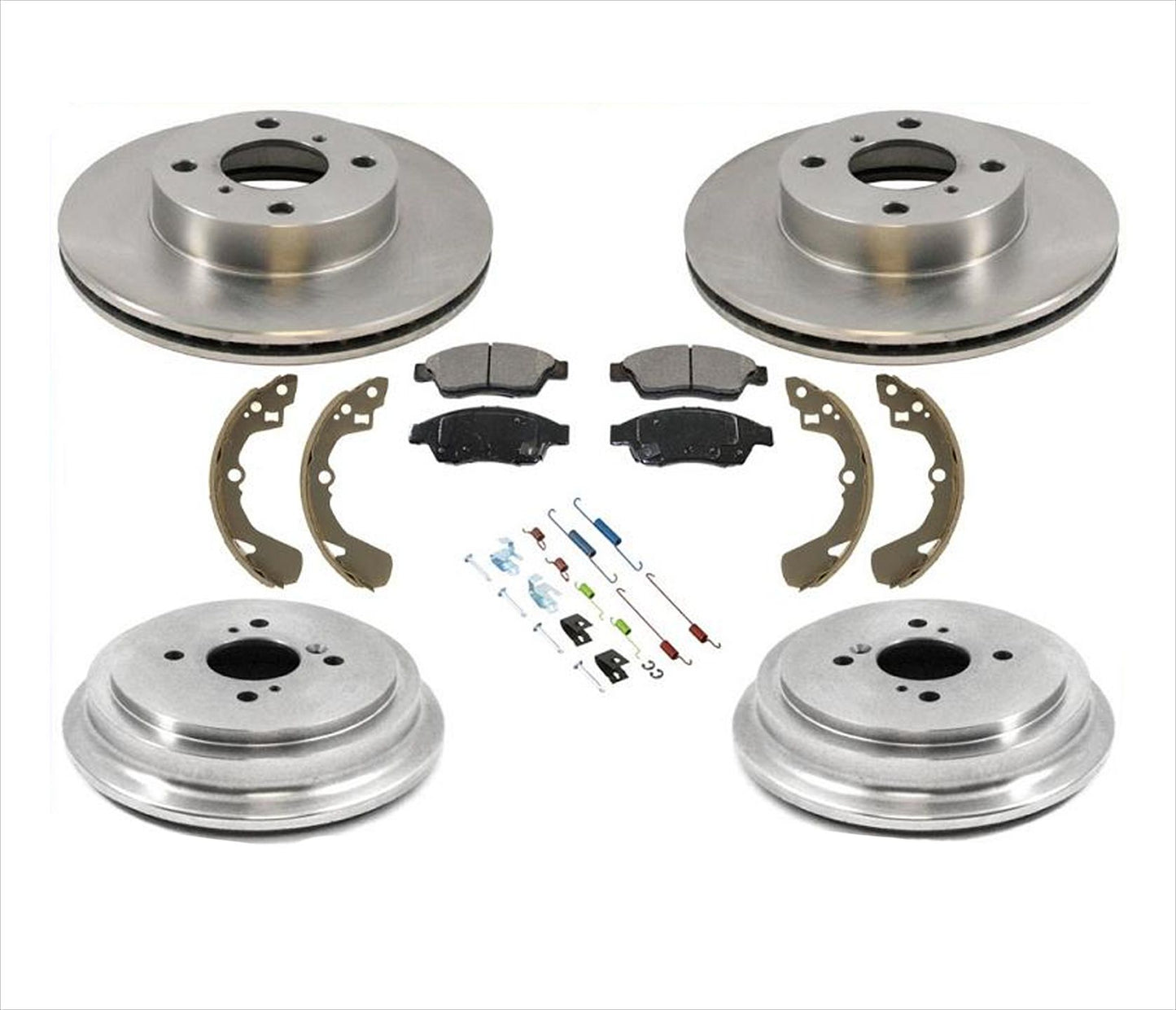Brake Rotors & Brake Pads Drums Shoes For Suzuki Esteem 1.8L 1999 2000 2002