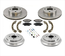 Brake Rotors & Brake Pads Drums Shoes For Suzuki Esteem 1.8L 1999 2000 2002