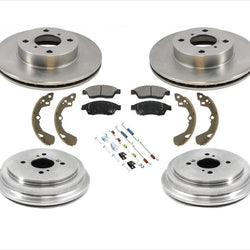 Brake Rotors & Ceramic Pads Drums Shoes for Suzuki Esteem 1.8L 99-02