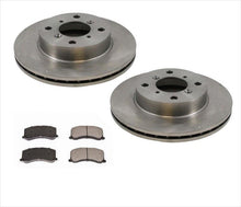 95-01 Suzuki Esteem 1.6L Motor Solamente Rotores de Freno Delantero y Pastillas de Cerámica