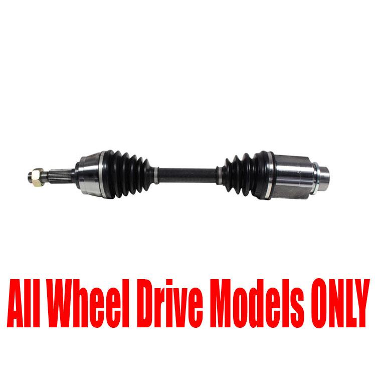 New CV Drive Axle Front Passenger for Nissan Murano All Wheel Drive 2003-2005