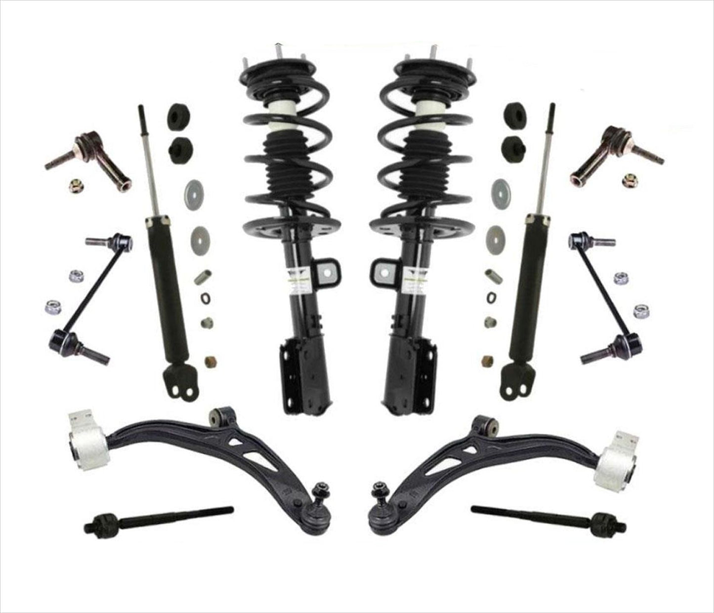Coil Spring Struts Control Arms Ball Jnt for All Wheel Drive Ford Explorer 13-19